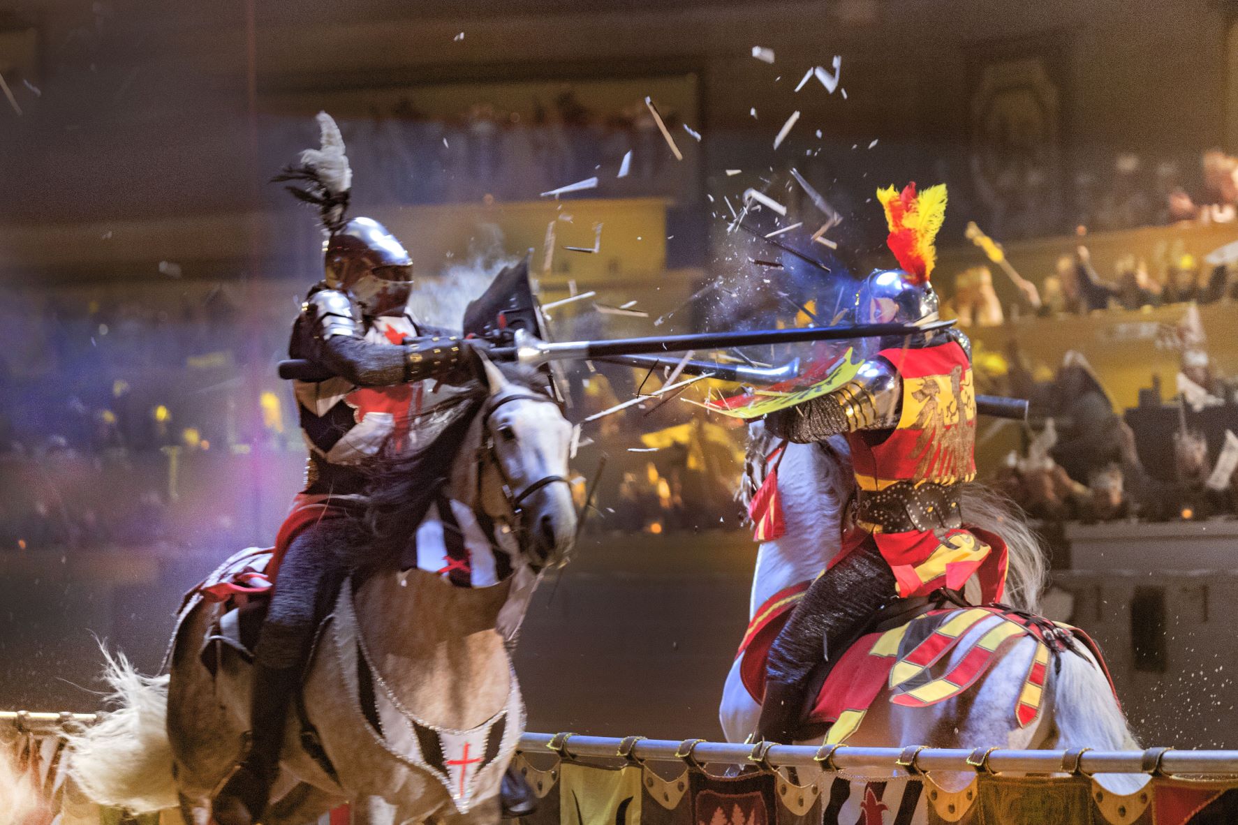 Medieval Times tournament action